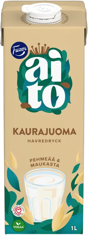 Fazer Aito Kaurajuoma 1L UHT