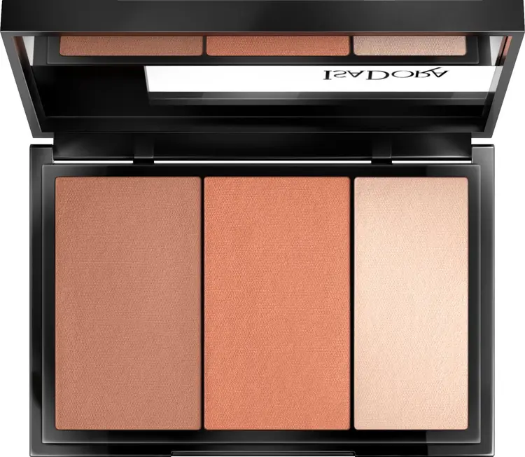 IsaDora Face Sculptor 3-in-1 Palette, Classic Nude, kasvopaletti 12 g