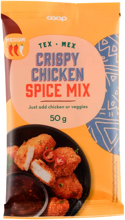 Coop Crispy Chicken mausteseos medium 50 g