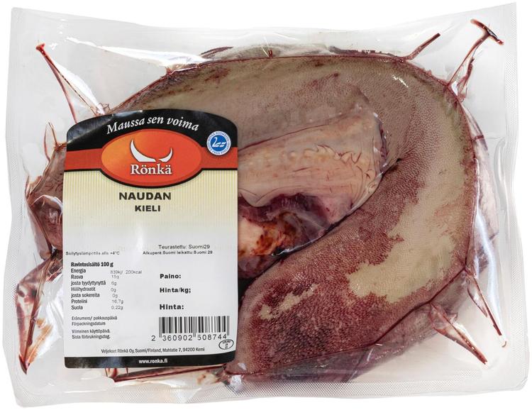 Rönkä Naudan kieli 1 kpl/vac