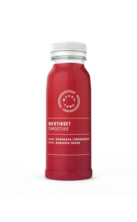 Mehustamo bestikset mansikka-banaani smoothie 500ml