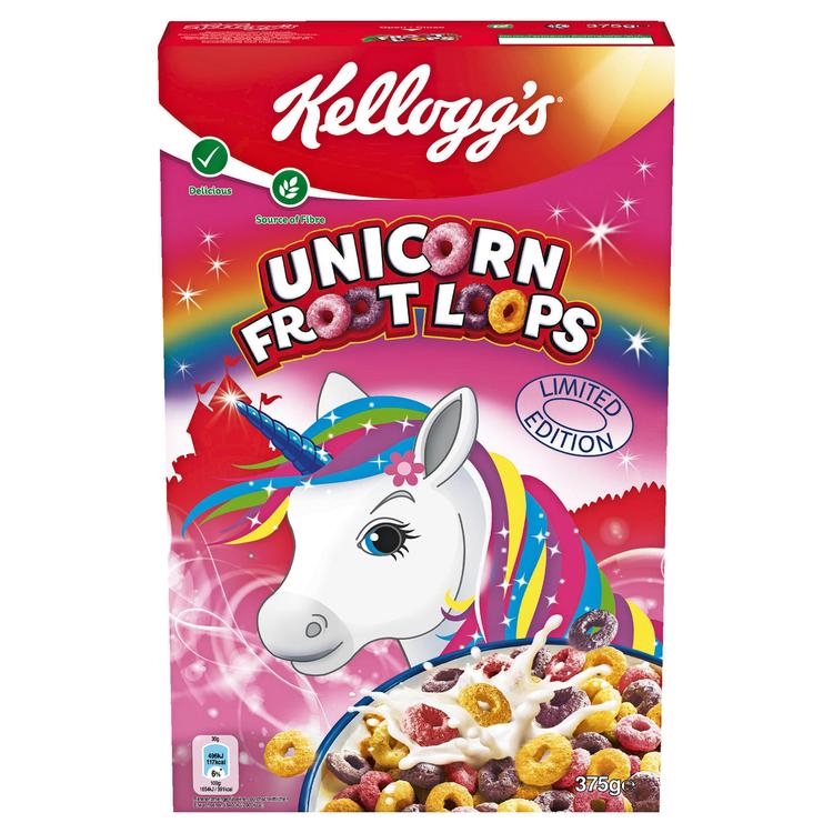 KELLOGG'S Unicorn Froot Loops 375g