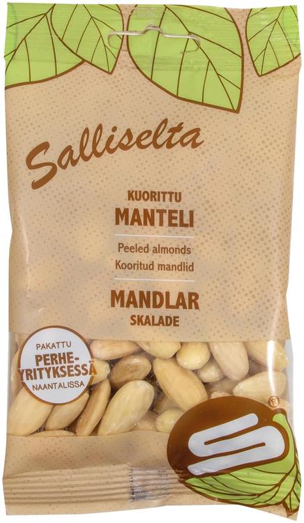 Salliselta Manteli kuorittu 80g