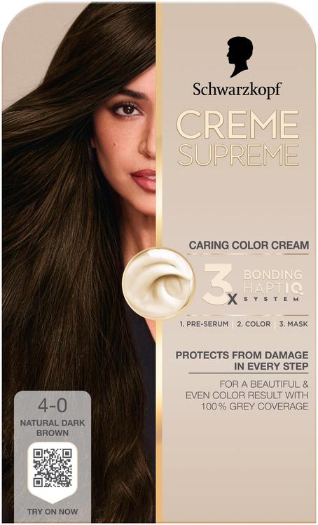 Juuksevärv Creme Supreme 4-0 Natural Dark Brown