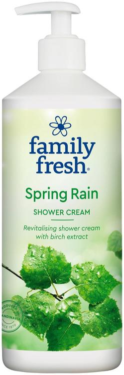 Family Fresh Spring Rain shower cream suihkusaippua 750ml