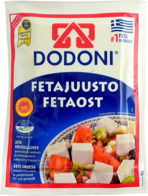 Dodoni aito kreikkalainen fetajuusto PDO 200g