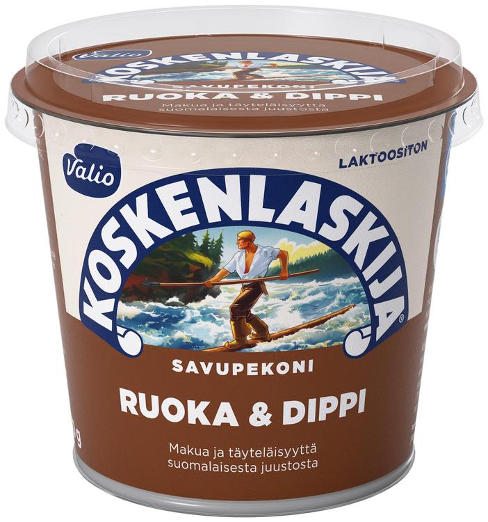 Valio Koskenlaskija® Ruoka & Dippi e250 g savupekoni laktoositon