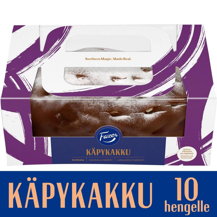 Fazer Käpykakku 710g, täytekakku