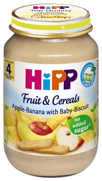 Hipp puder õuna-banaani-küpsise 190g, alates 4-elukuust