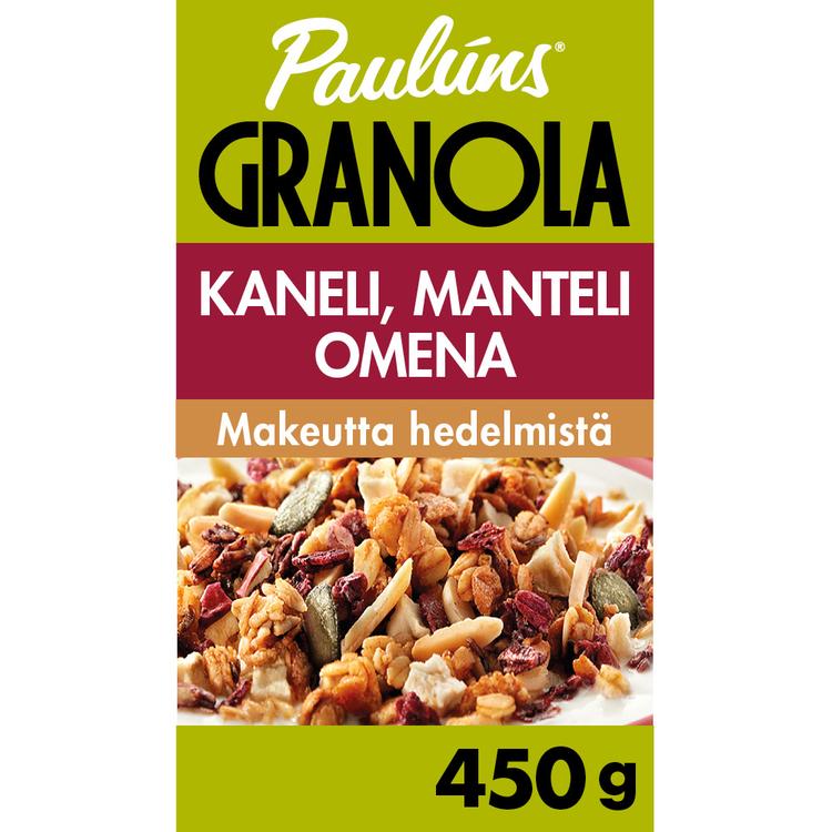 Paulúns kaneli, manteli ja omena granola muromysli 450g
