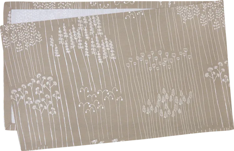 Finlayson kaitaliina Ohikiitävät 40x140cm beige