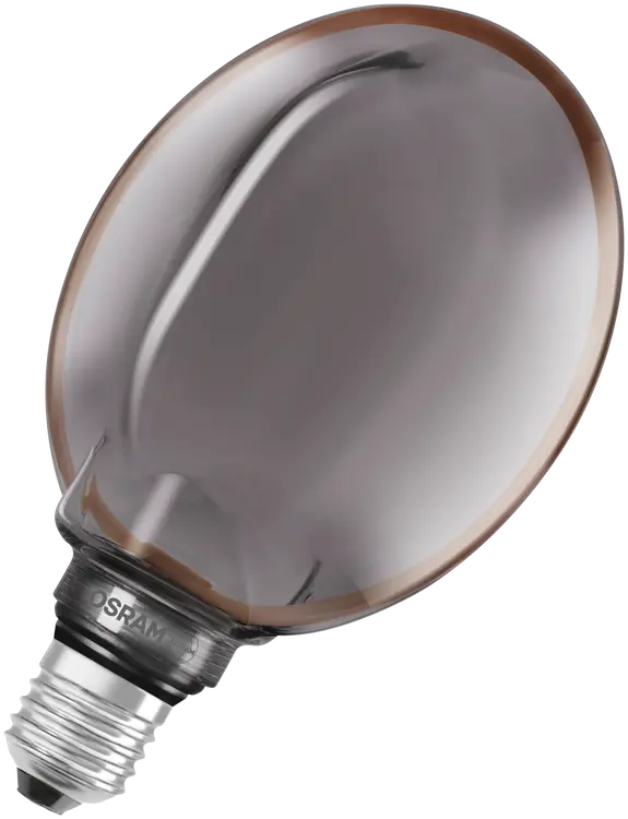 OSRAM LED-sisustuslamppu Vintage 1906 Globe 130mm 4W 110lm 1800K E27 O-filamentti savunharmaa lasi