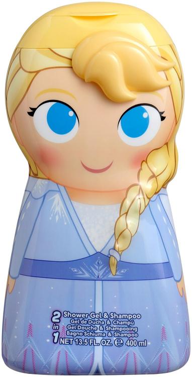 Frozen II Elsa suihkusaippua&shampoo 2D 400ml