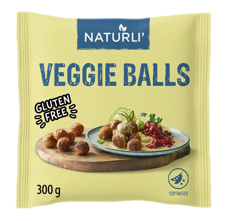 Naturli veggie balls soijapyörykät 300g
