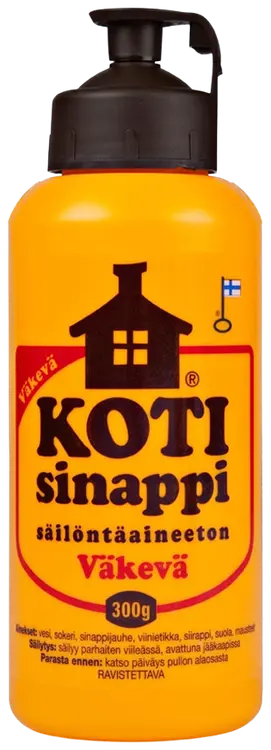 KOTISINAPPI Väkevä sinappi 300g