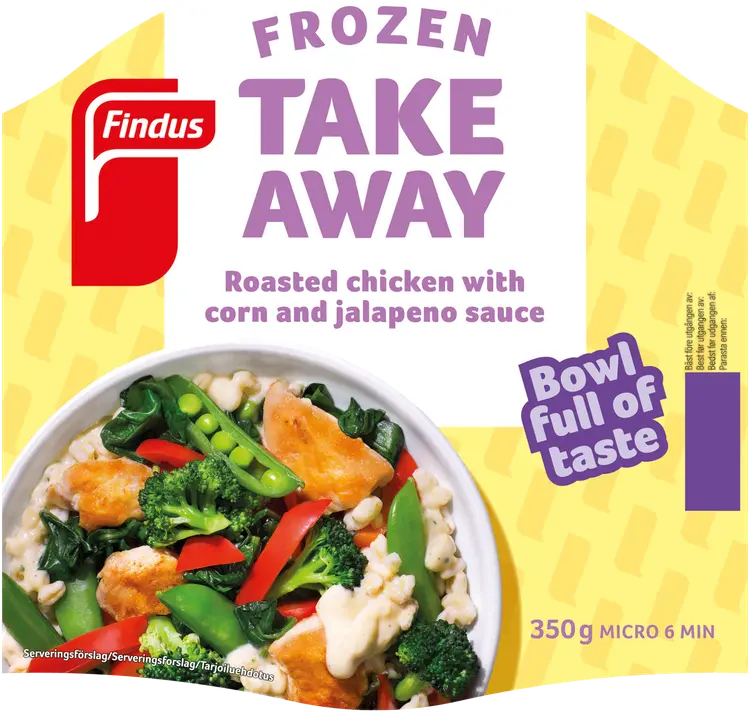 Findus Roasted chicken in corn & jalapeno sauce 350g