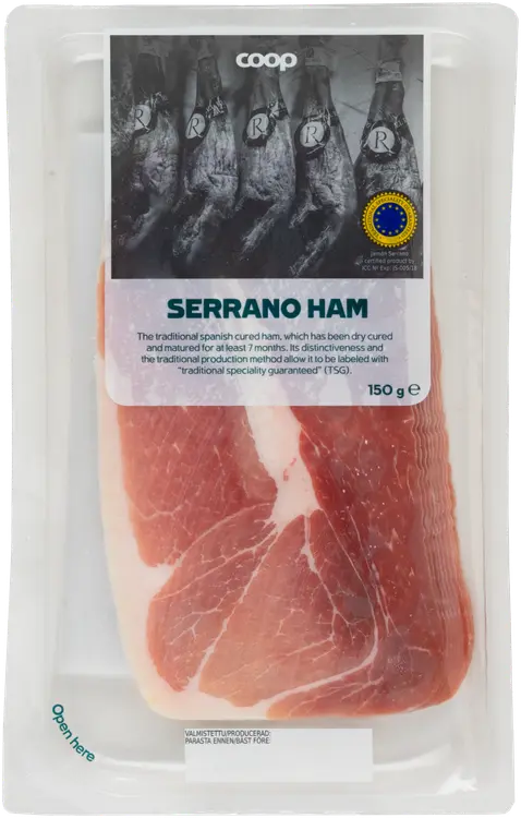 Coop serranokinkku 150 g