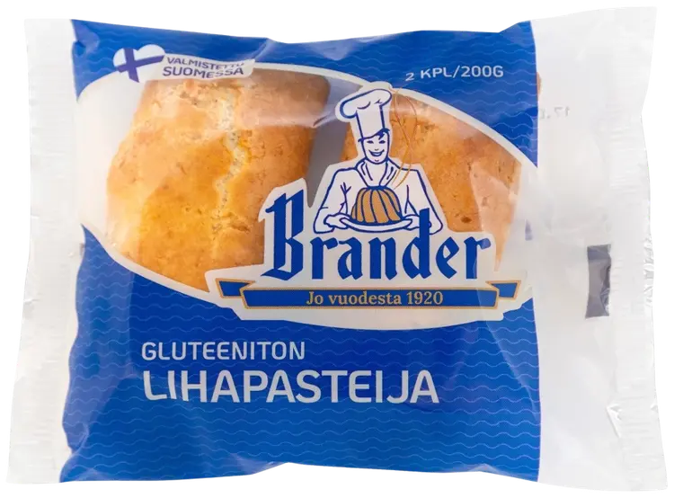 Brander lihapasteija gton 2kpl/200 g pa