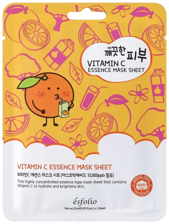 Esfolio Pure Skin Vitamin C Essence Mask Sheet