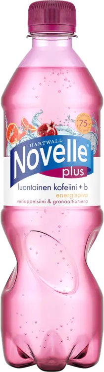 Hartwall Novelle Plus Kofeiini + B 0,5 l