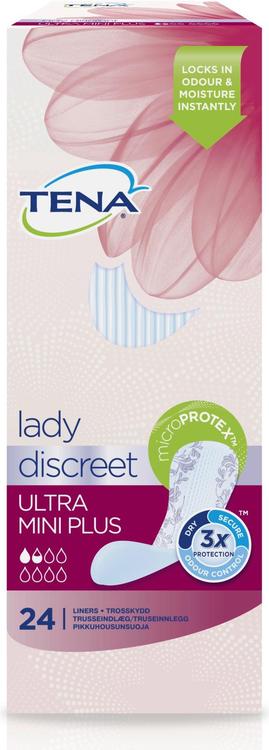 TENA Lady Ultra Mini Plus Pikkuhousunsuoja 24 kpl