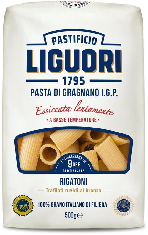 Liguori Pasta di Gragnano I.G.P. rigatoni nr 46, 500 g