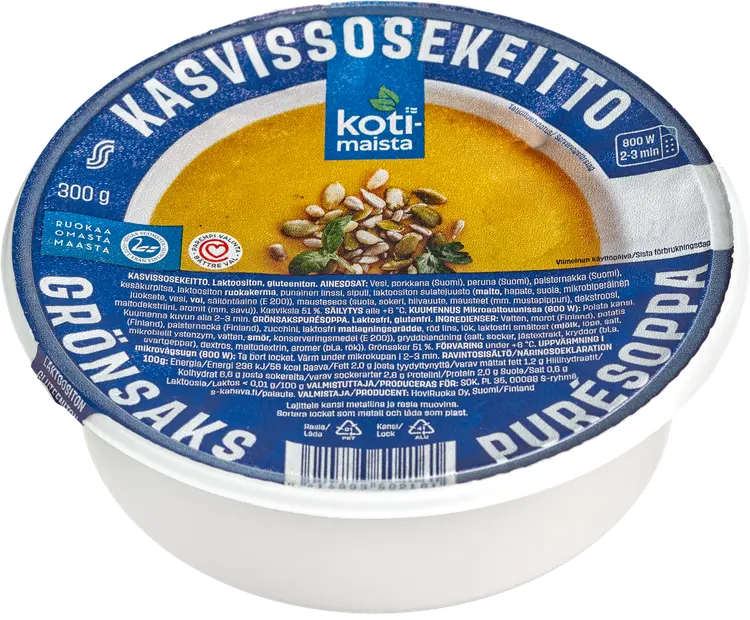 Kotimaista kasvissosekeitto 300g