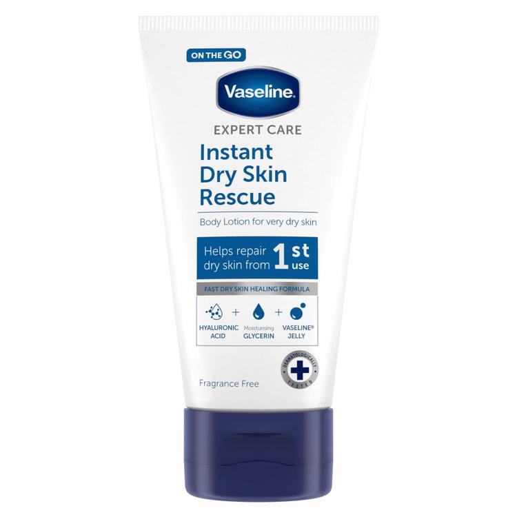 Vaseline Expert Care Instant Dry Skin Rescue on the Go 75ml kosteusvoide