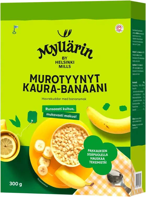 Myllärin Murotyynyt Kaura-Banaani 300g
