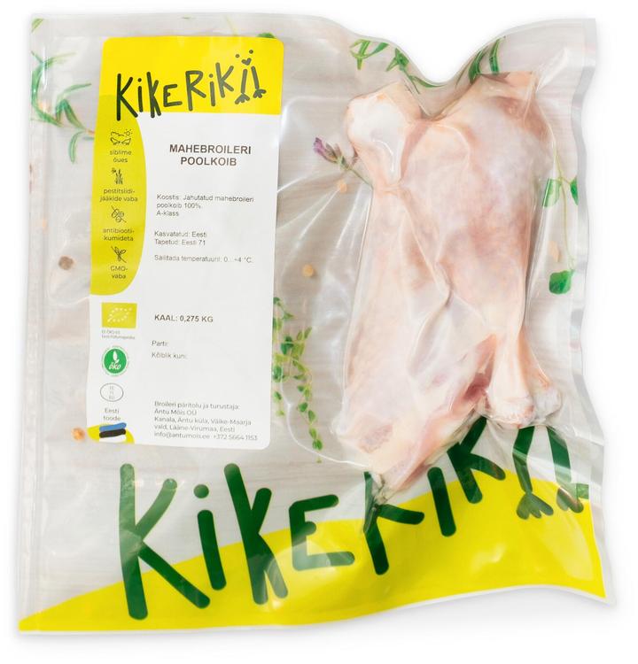 Mahe broileri poolkoib, kg