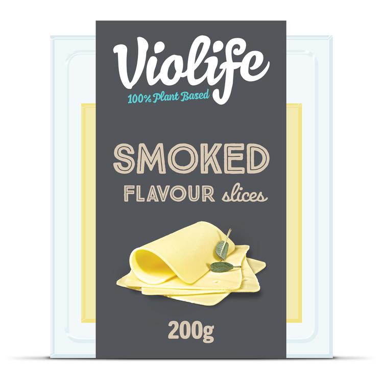 Violife 100% Vegan Smoked Flavour Slices 200g