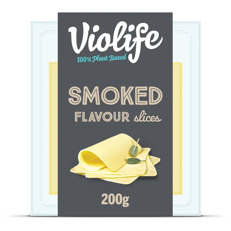 Violife 100% Vegan Smoked Flavour Slices 200g