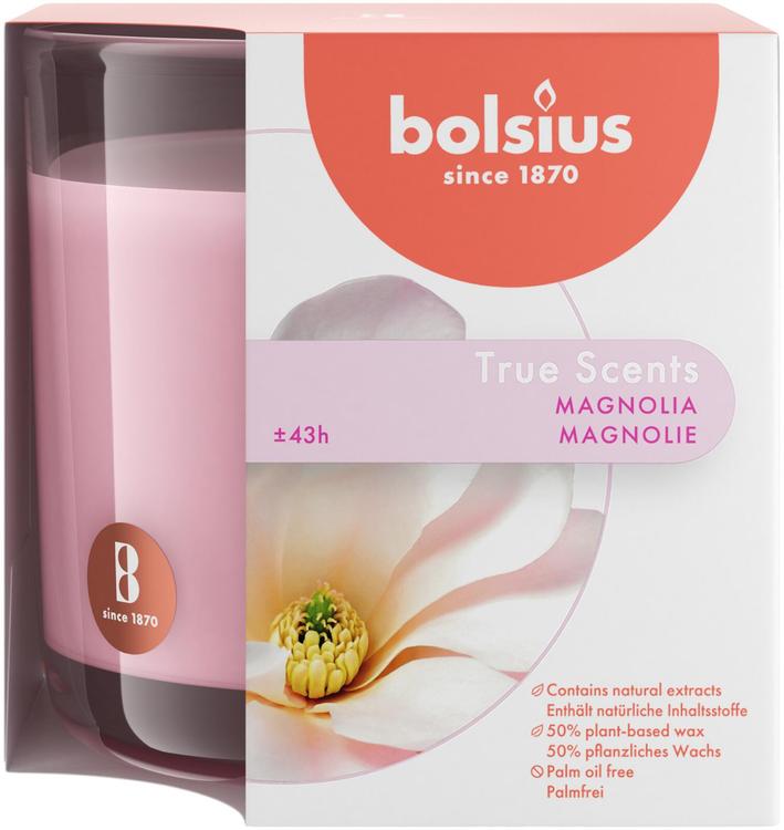 Bolsius tuoksukynttilät 95/95 magnolia