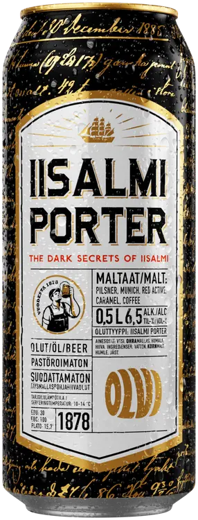 OLVI Iisalmi Porter 6,5 % 0,5 l tlk