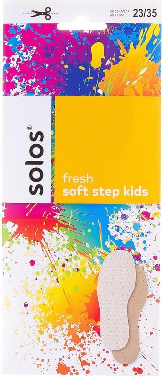 Solos lasten leikattava pohjallinen Soft Step Kids koko 21/35