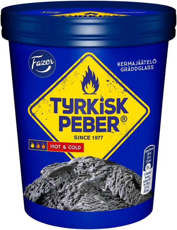 Fazer Tyrkisk Peber kermajäätelö 290g/480ml