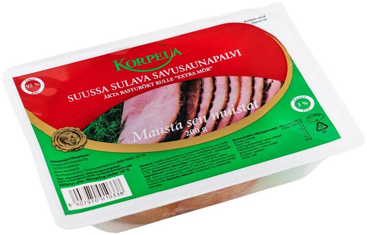 Korpela suussa sulava savusaunapalvi 200g