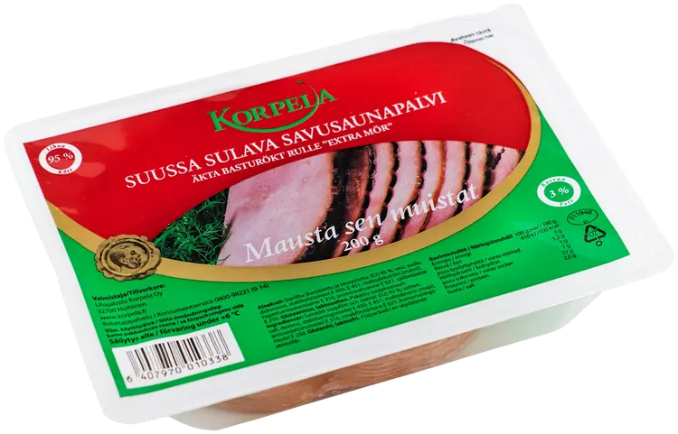 Korpela suussa sulava savusaunapalvi 200g