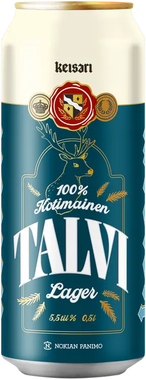 Keisari Talvi Lager 5,5  til-% 0,5l tölkki