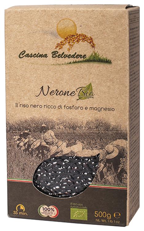 Cascina Belvedere 500g Musta Riisi Nerone Luomu