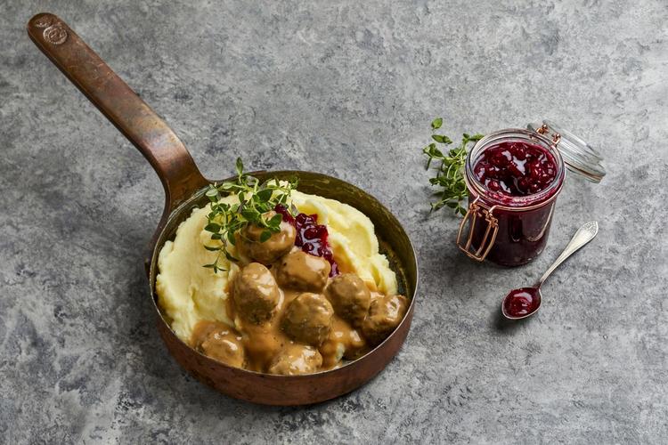 Kruunu Herkku Lihapyörykät kermakastikkeessa 2 kg