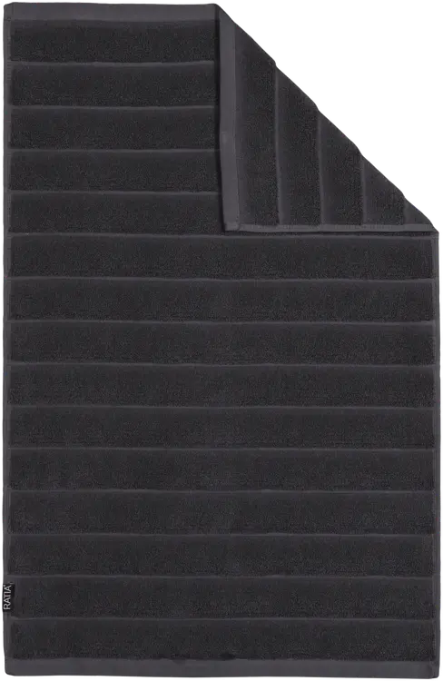 RATIA® käsipyyhe Texture 50x70 cm tummanharmaa