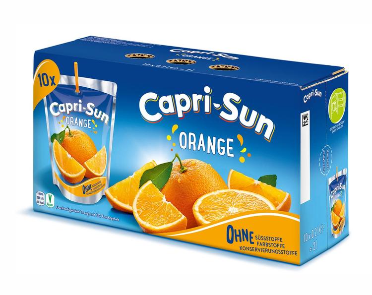 Capri-Sun Orange mehujuoma 10x0,2 l pillimehupakkaus