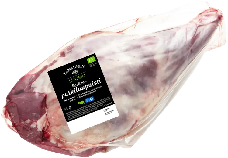 Tamminen luomukaritsan putkiluupaisti n2,5kg