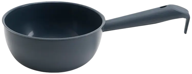 Vesikauha 2 l, tummanharmaa, PP-muovi, max.+65 °C