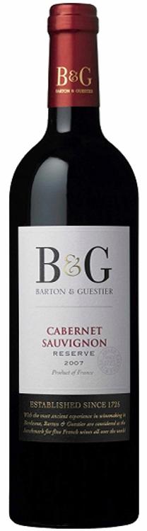 B&G Cabernet Sauvignon Reserve KGT vein 12,5%vol 750ml