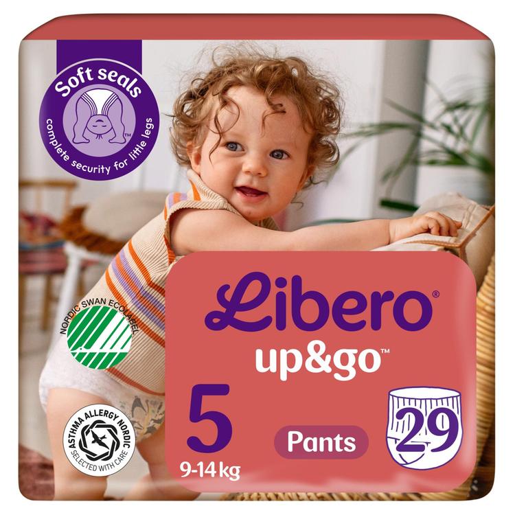 LIBERO Up&Go housuvaippa, koko 5, 29kpl, 19-14 kg