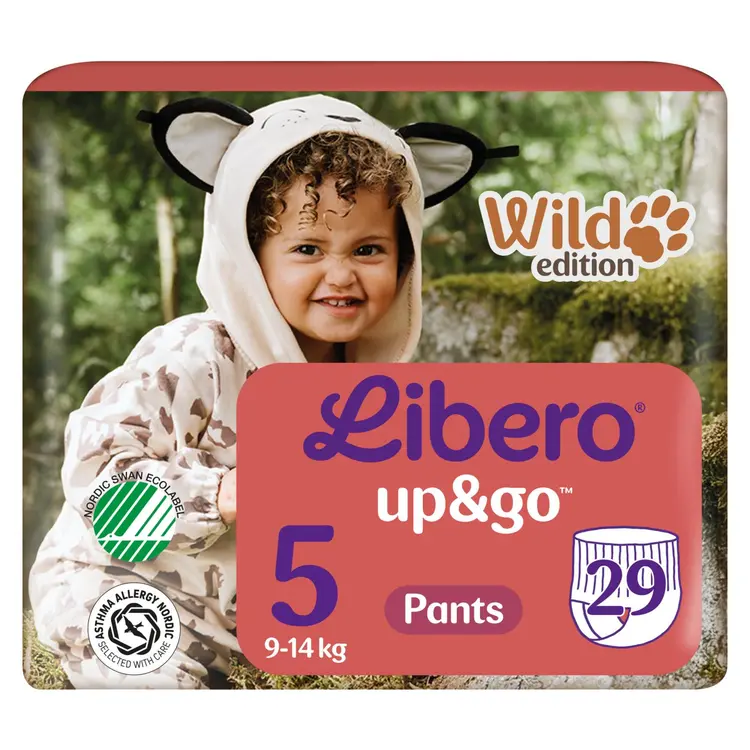 LIBERO Up&Go housuvaippa, koko 5, 29kpl, 9-14 kg