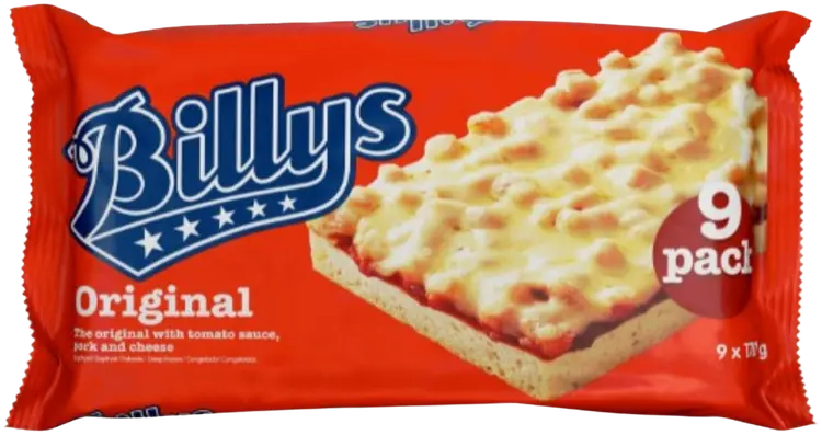 Billys Pan Pizza Original 9-pack 9x170g