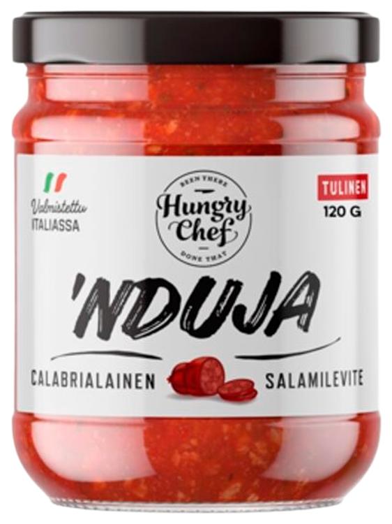 Hungry Chef 'Nduja Calabrialainen tulinen salamilevite 120g